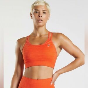 GYMSHARK Adapt Marl Seamless Sports Bra